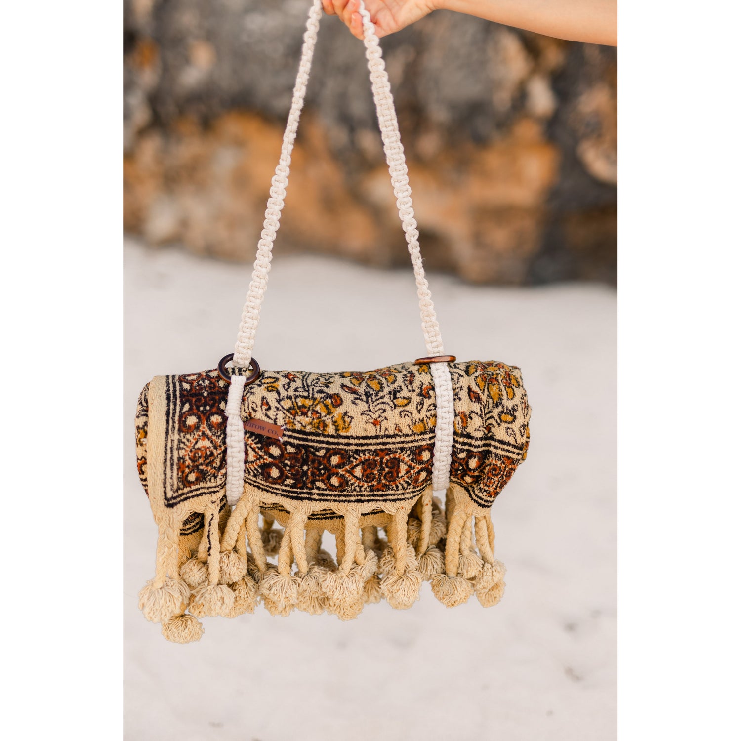 Macrame Carry Strap - Versatile &amp; Stylish Accessory | Wild Throw Co.